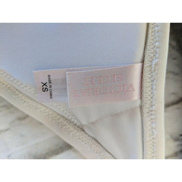 Victoria Secret Bikini Top Extra Small XS Boho embellished swimwear - Picture 6 of 8